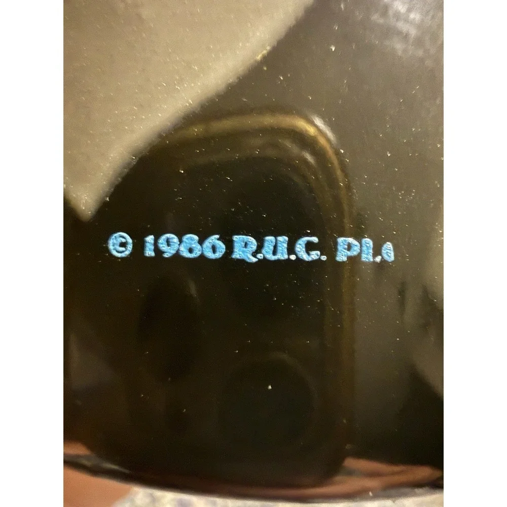 The Phantom of the Opera Black Mug with White Mask -Theater Collectible VTG 1986